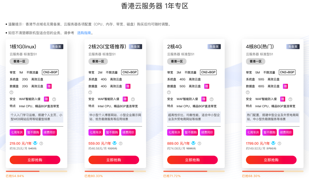 图片[2]-硅云七周年庆 – 多后缀免费域名注册+免备案香港云服务器推荐-HXL Blog