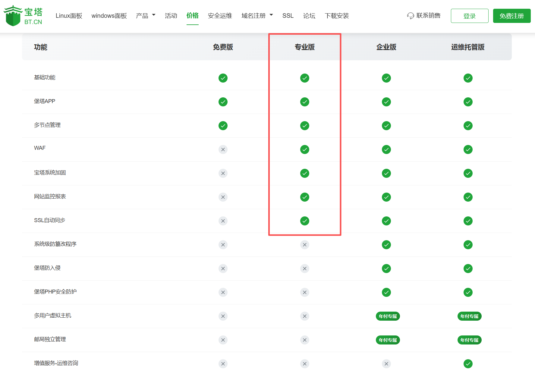 图片[2]-宝塔砺行计划：面向在校学生提供免费专业版授权-HXL Blog