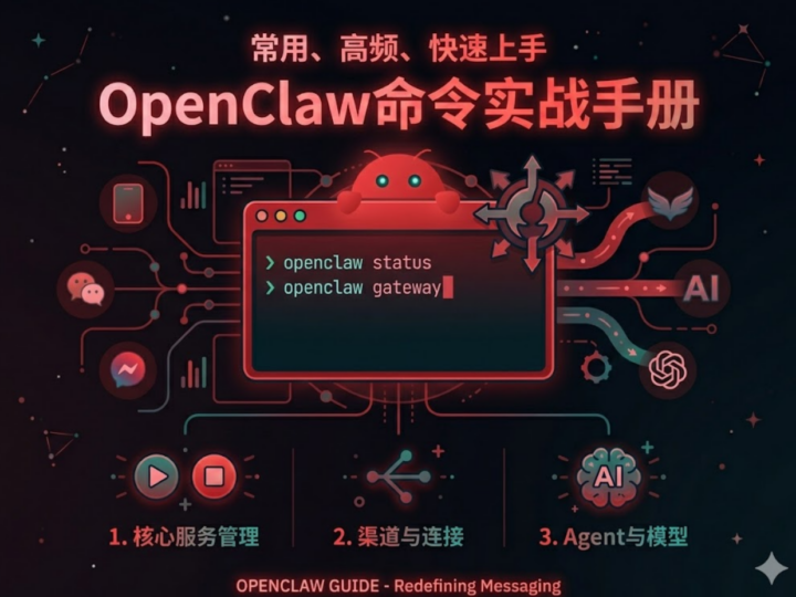 OpenClaw常用命令实战手册:从安装到高阶调试 - HXL Blog